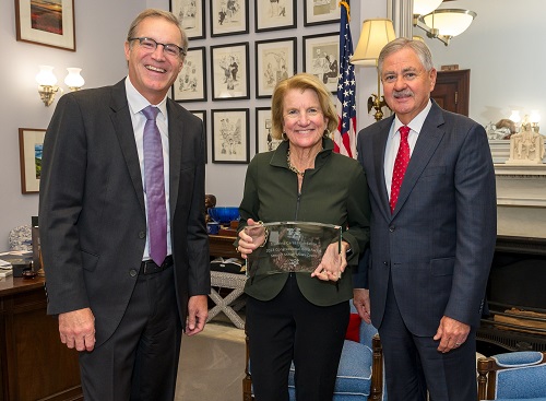 Chris Spear, Sen. Capito, and Phil Byrd