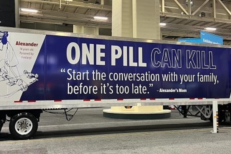 Fentanyl Trailer Wrap